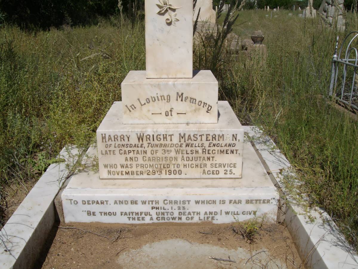 MASTERMAN Harry Wright -1900