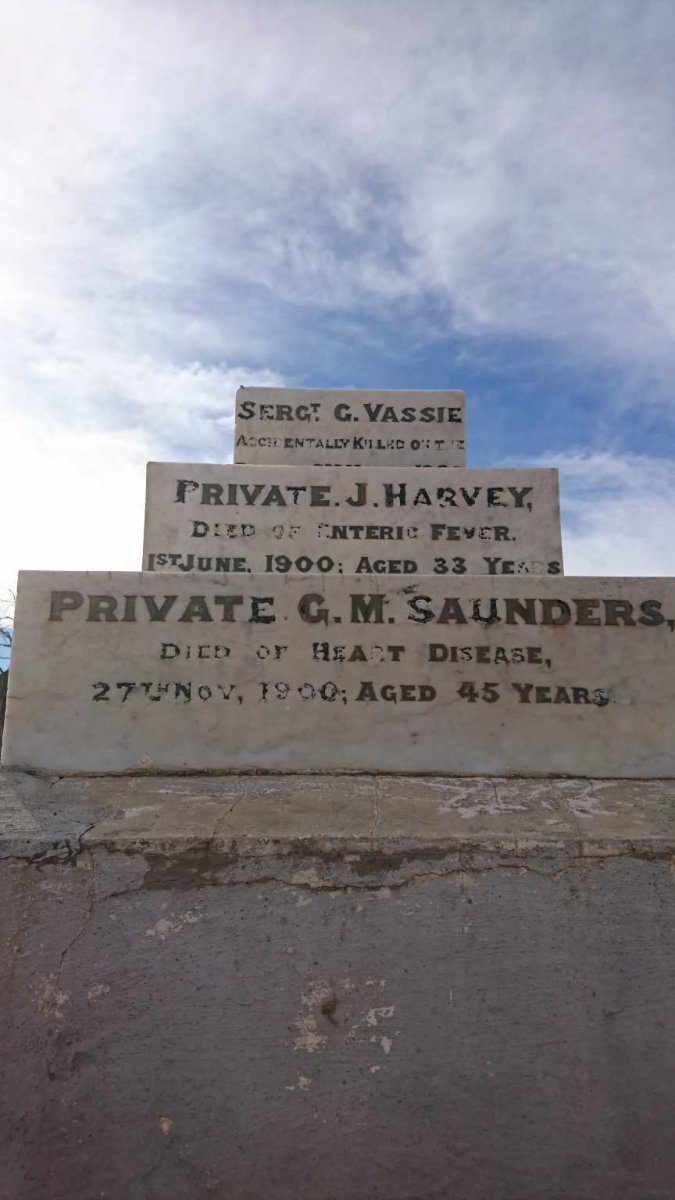 VASSIE G. :: HARVEY J. -1900 :: SAUNDERS G.M. -1900