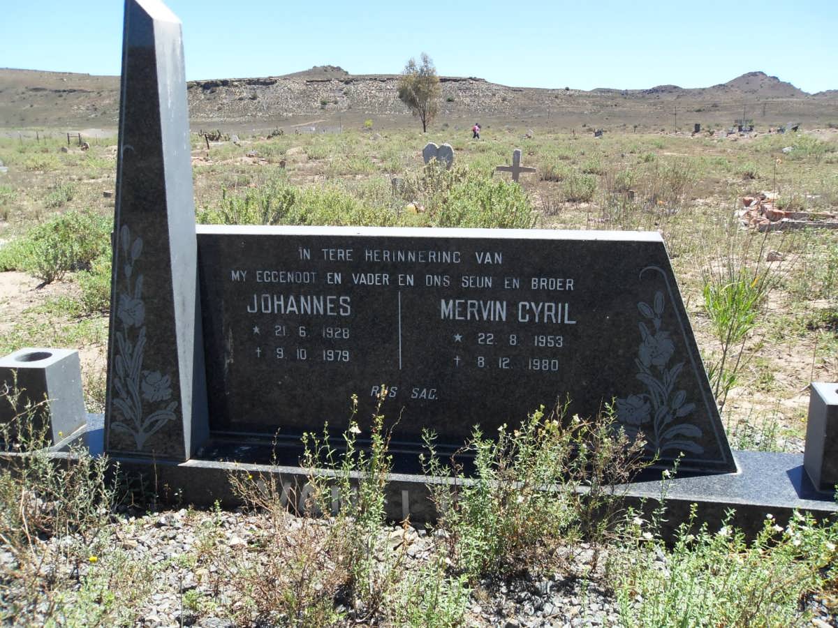 L? Johannes 1928-1979, van :: VAN L? Mervin Cyril 1953-1980