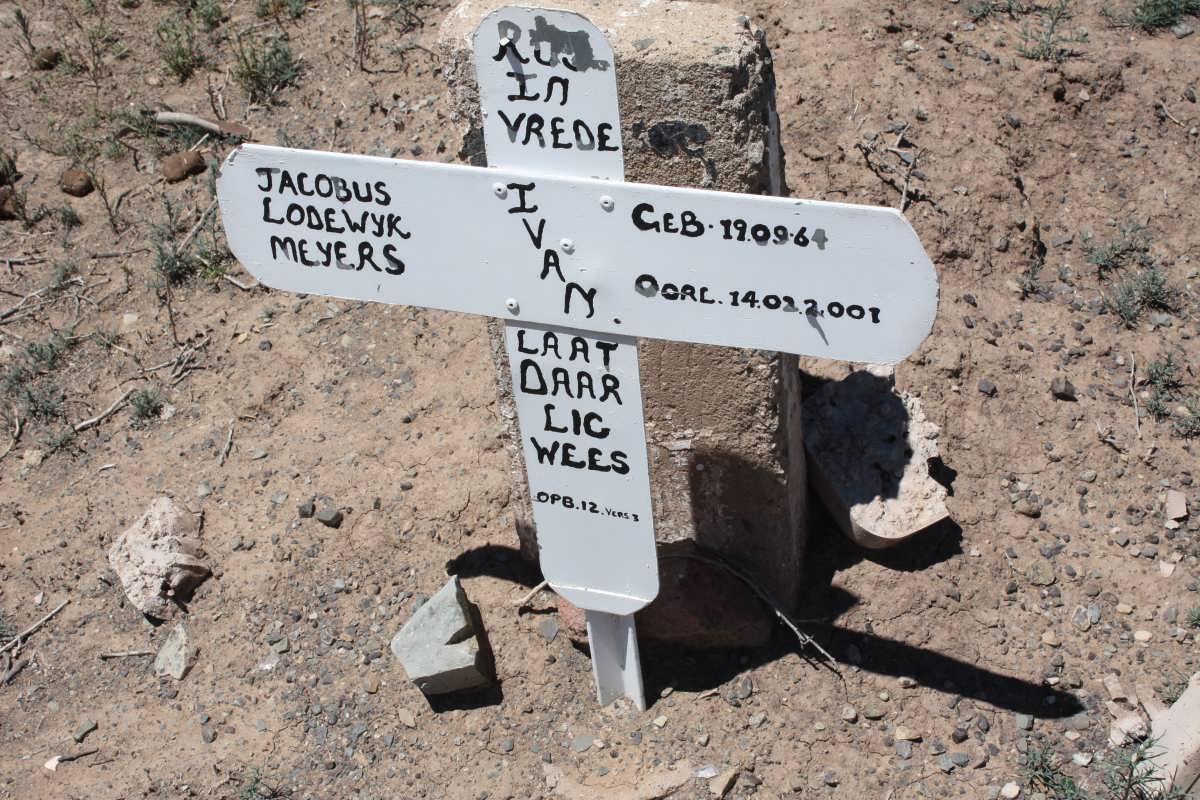 MEYERS Jacobus Lodewyk 1964-2001