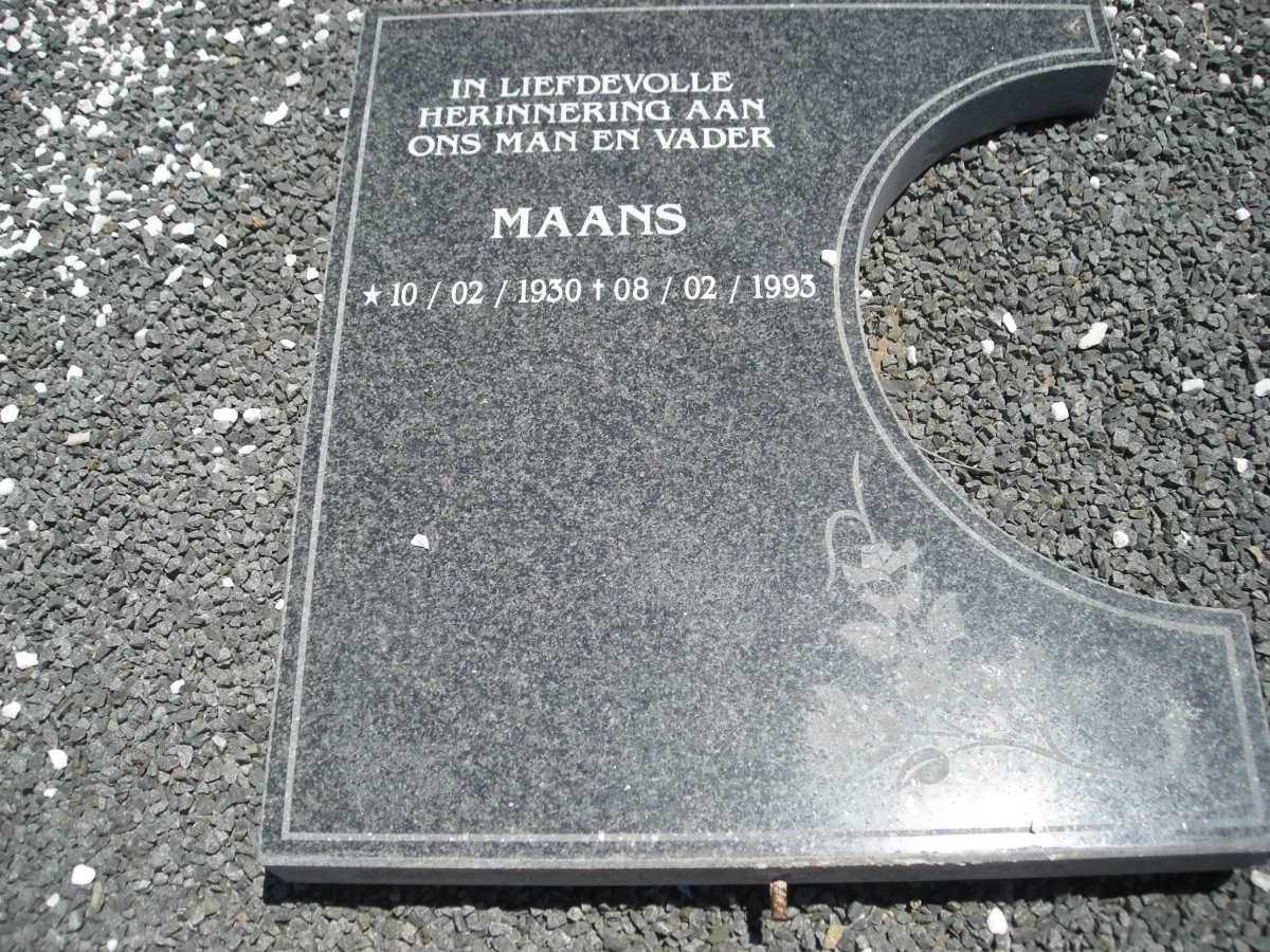 JOOSTE Maans 1930-1993 :: JOOSTE Immanuel Nico 1963-1995