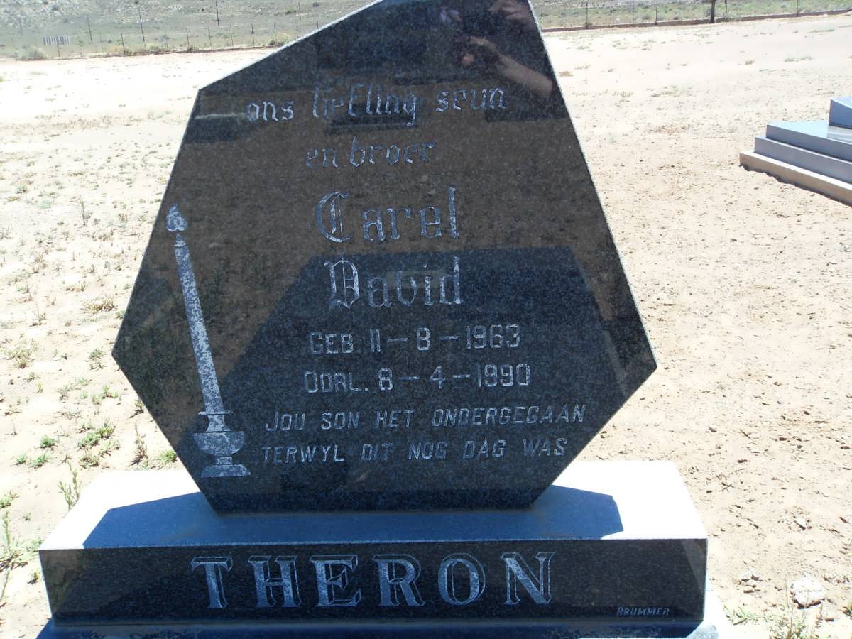 THERON Carel David 1963-1990