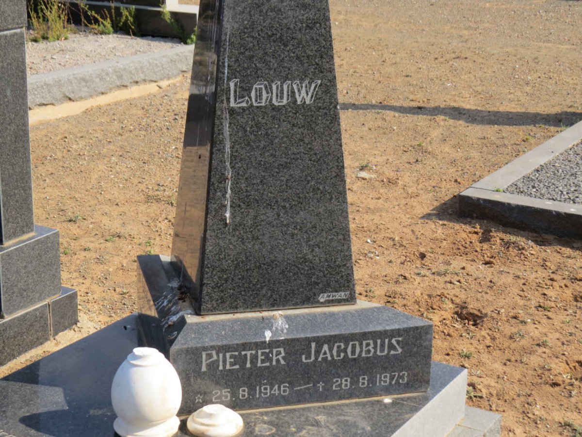 LOUW Pieter Jacobus 1946-1973