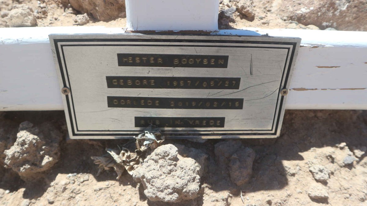 BOOYSEN Hester 1957-2019