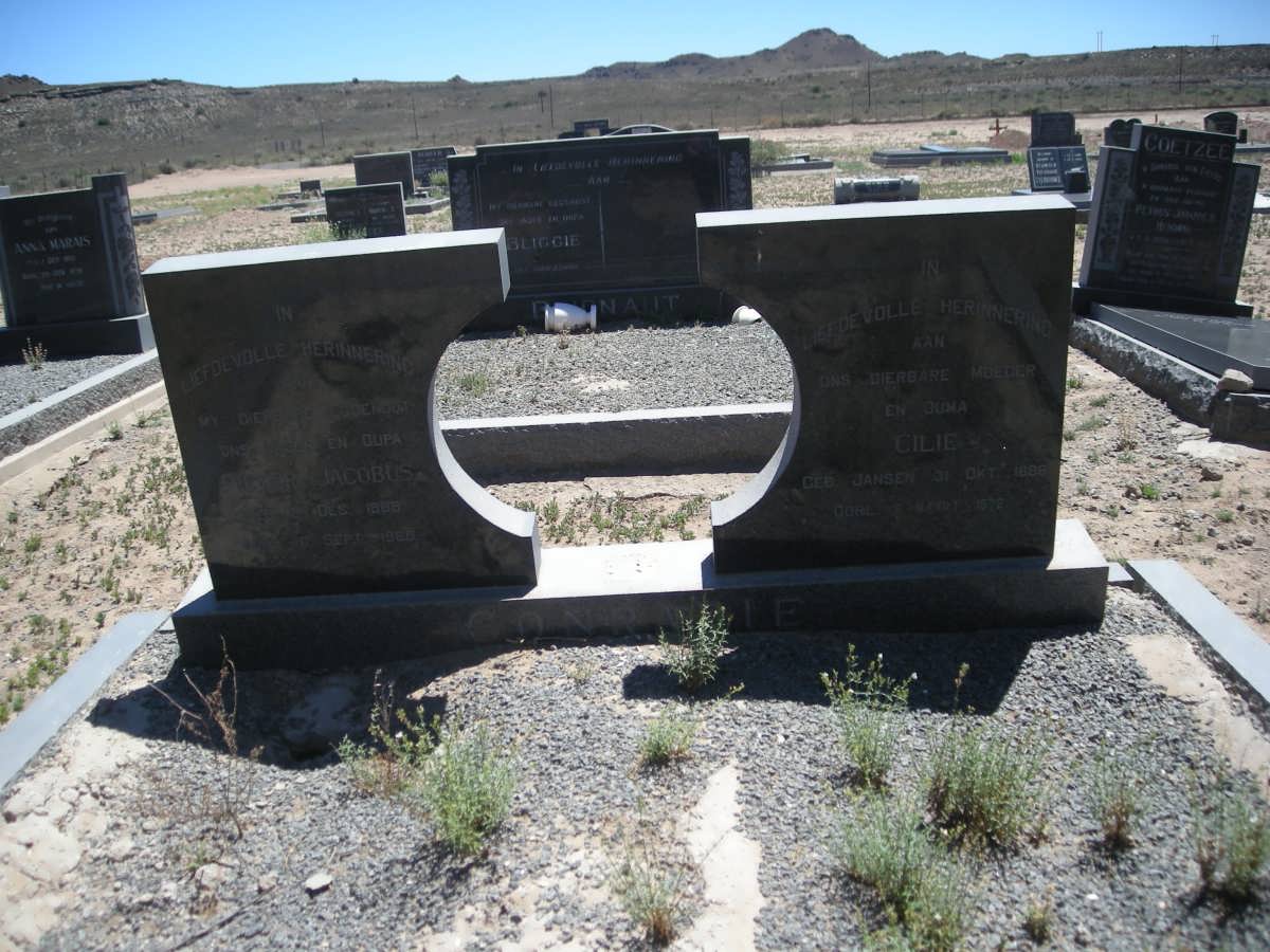 CONRADIE Pieter Jacobus 1888-1968 &amp; Cilie JANSEN 1886-1972 _1