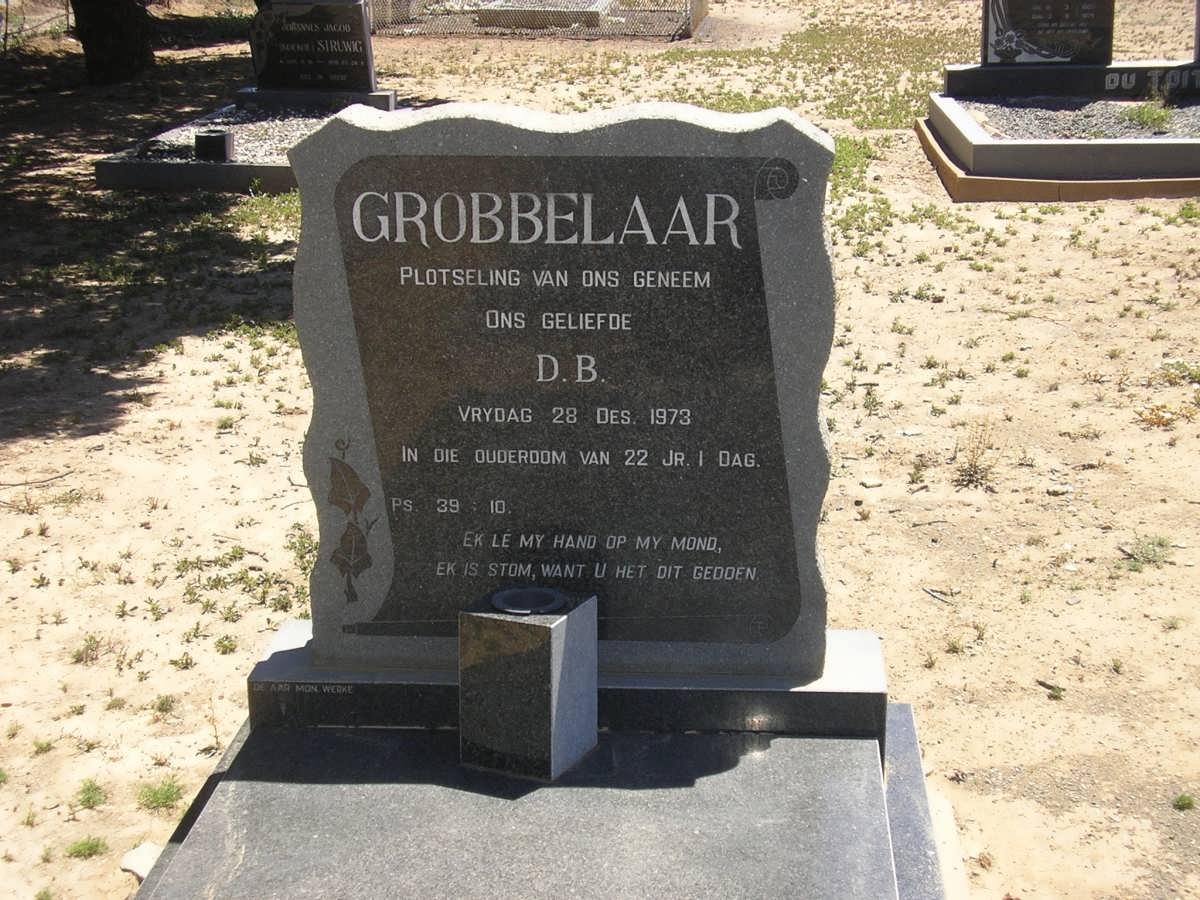GROBBELAAR D.B. -1973