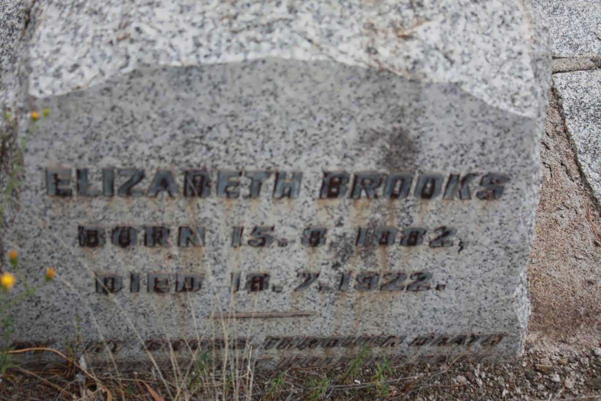 BROOKS Elizabeth 1882-1922