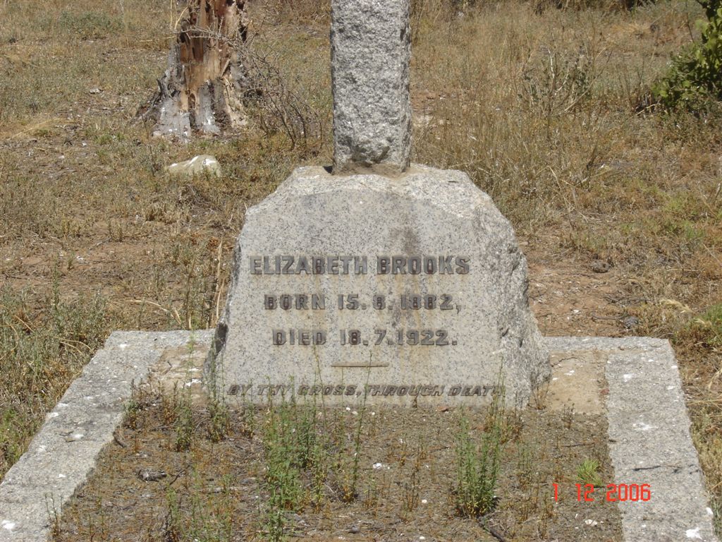 BROOKS Elizabeth 1882-1922