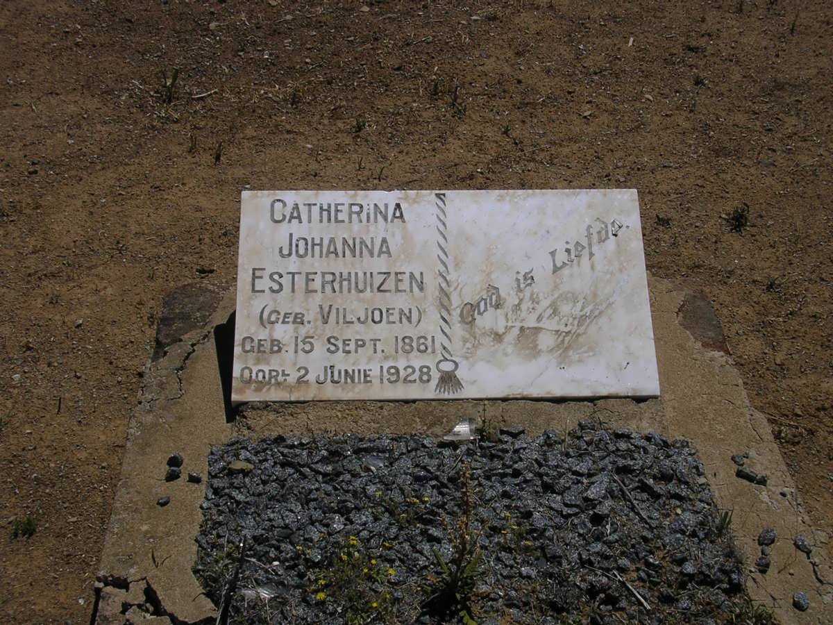 ESTERHUIZEN Catherina Johanna nee VILJOEN 1861-1928