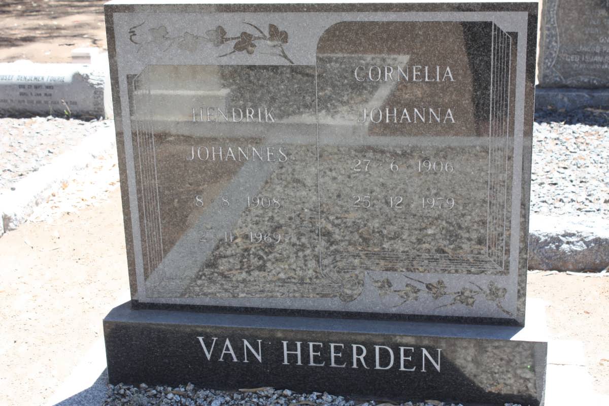 HEERDEN Hendrik Johannes, van 1908-1969 &amp; Cornelia Johanna 1906-1979