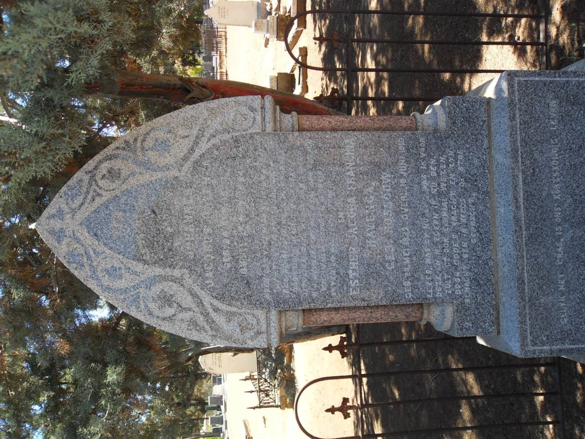 HAVENGA Johannes Jacobus 182?-1894 &amp; Esther Jacoba Francina ROSSOUW 1832-1919