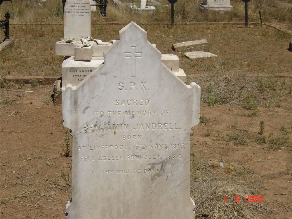 JANDRELL Benjamin 1815-1890