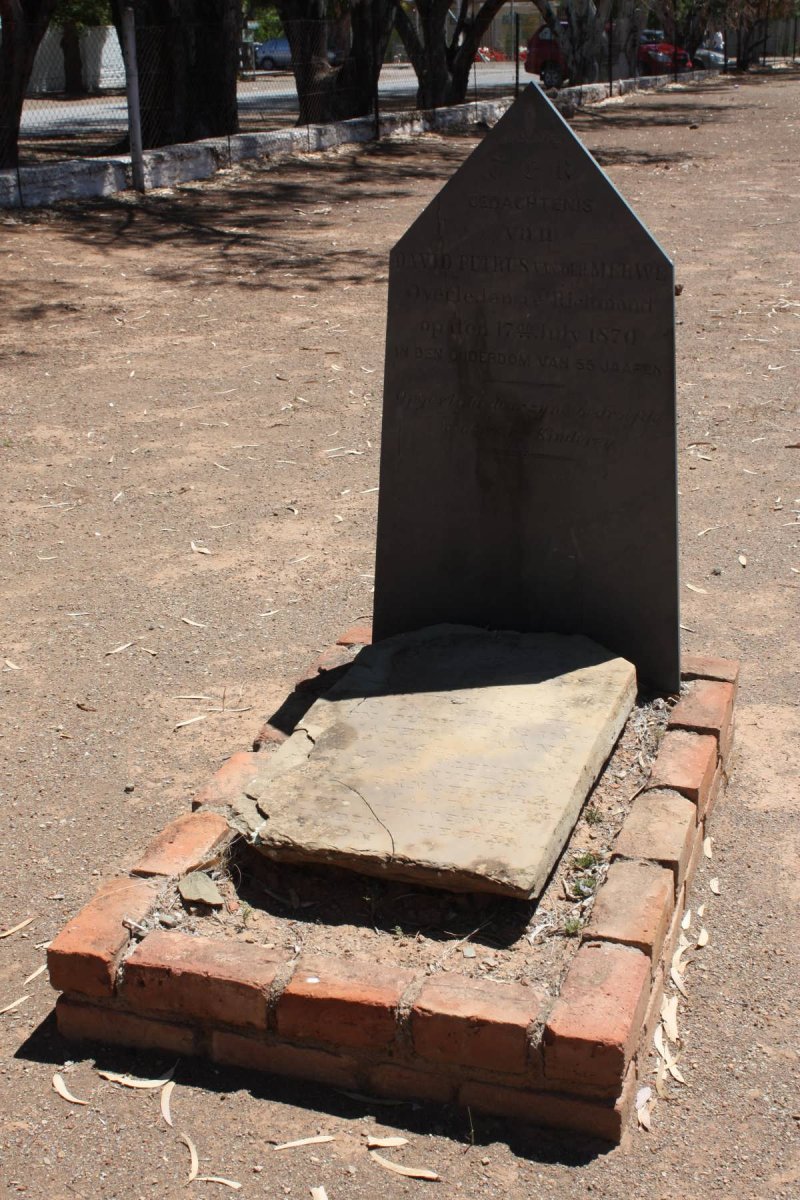 MERWE David Petrus, van der -1870