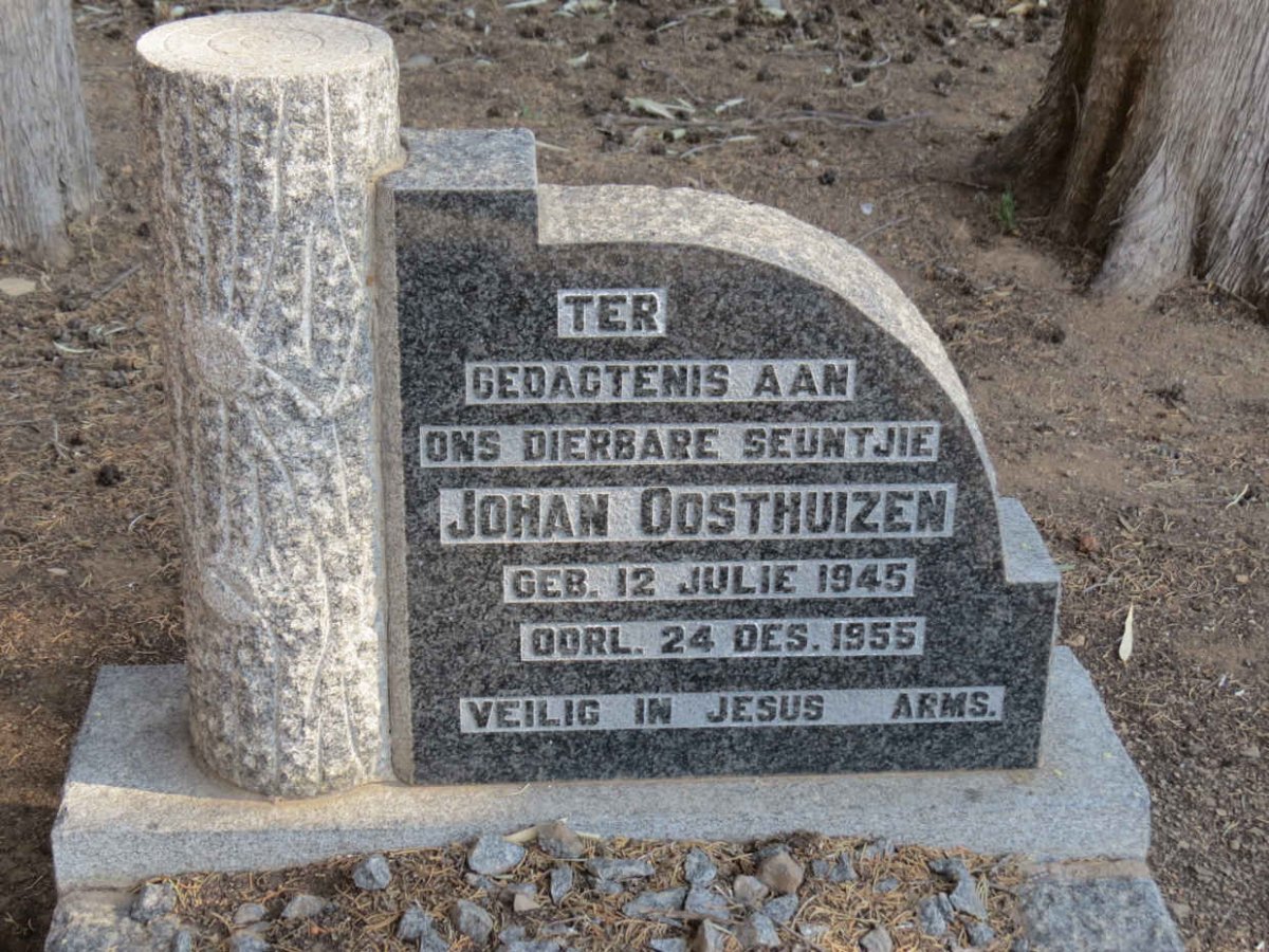 OOSTHUIZEN Johan 1945-1955