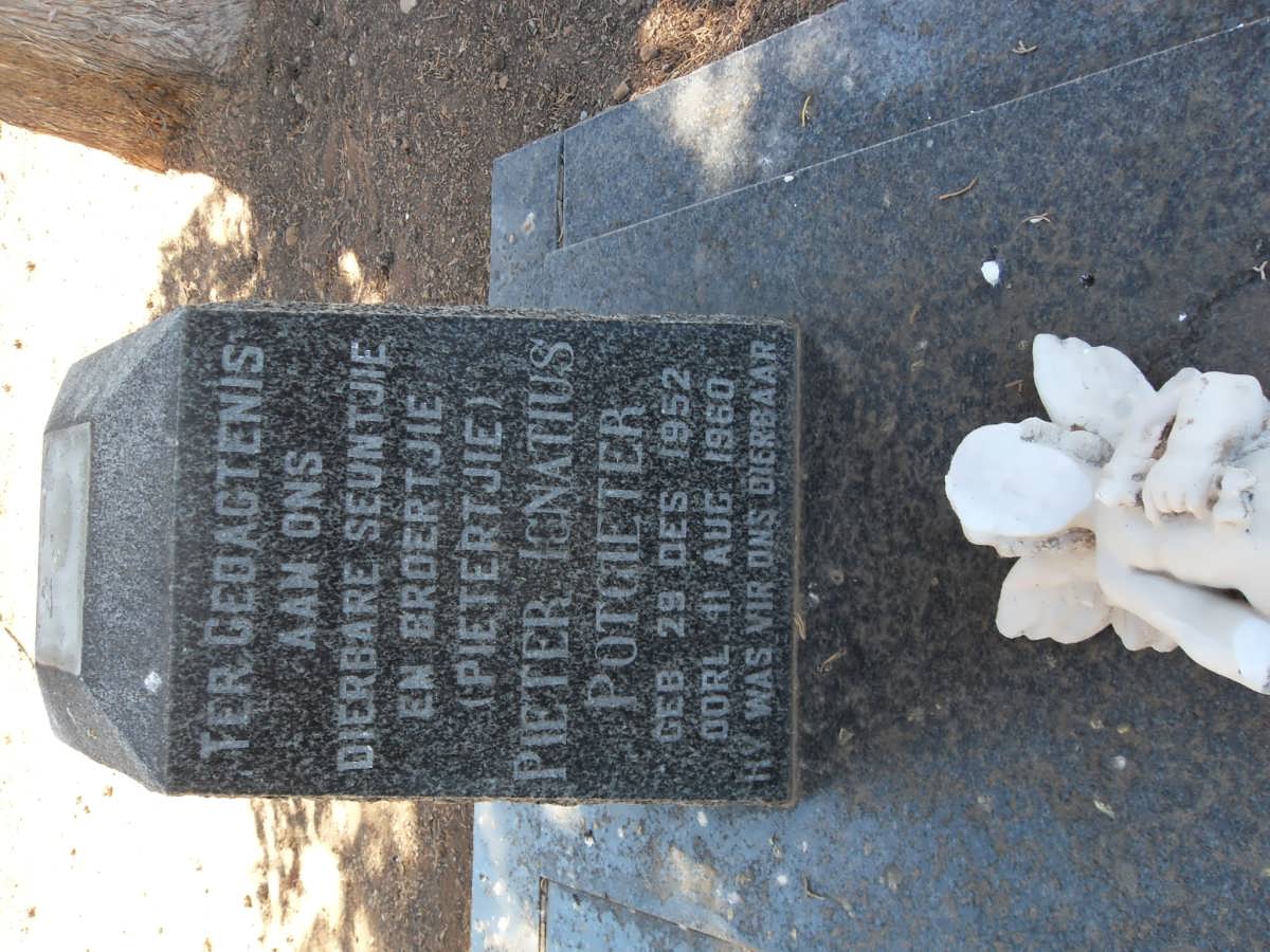 POTGIETER Pieter Ignatius 1952-1960