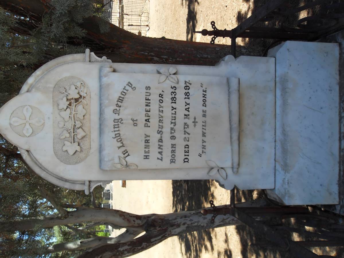 PAPENFUS Henry 1835-1897