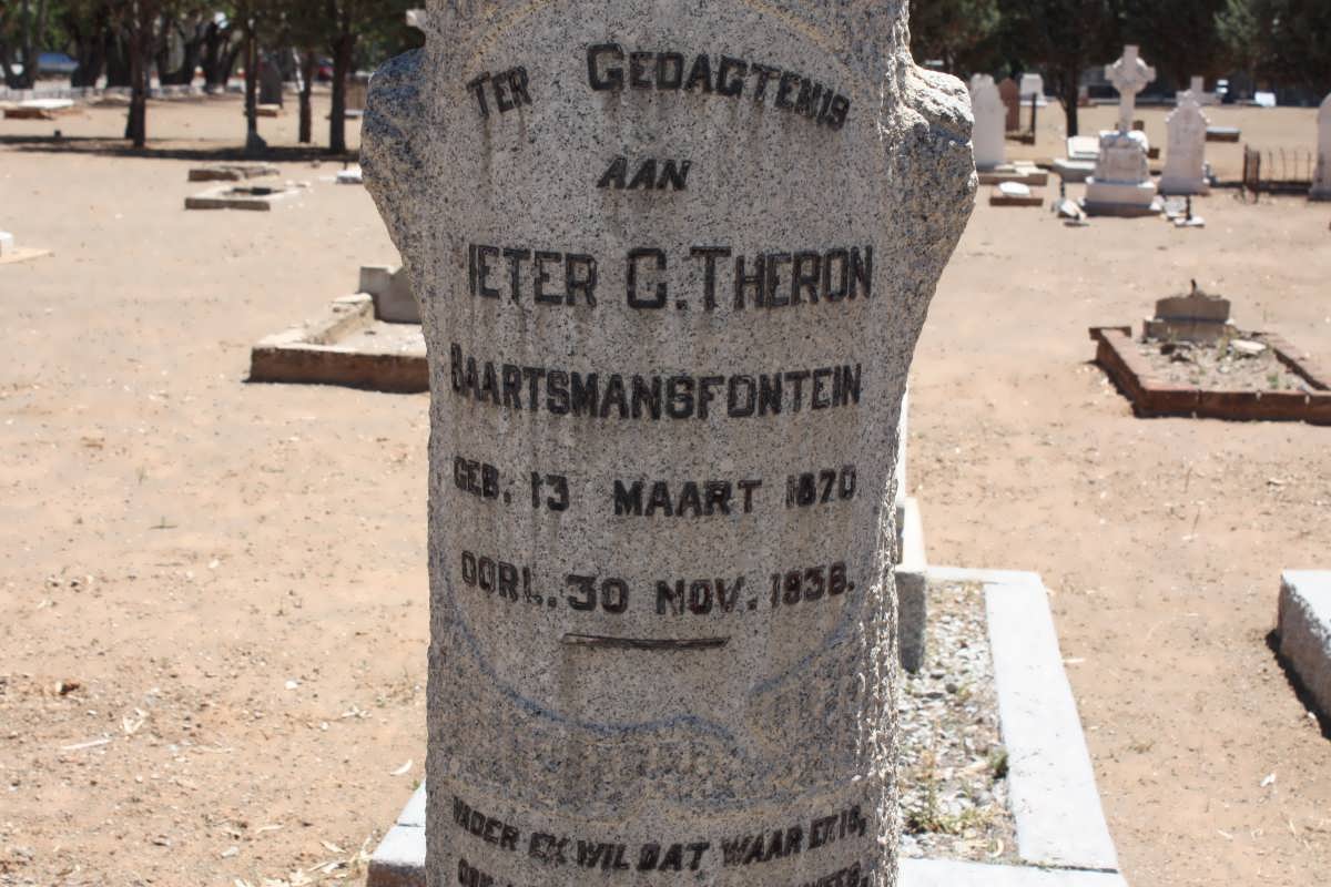 THERON Pieter C. 1870-1938