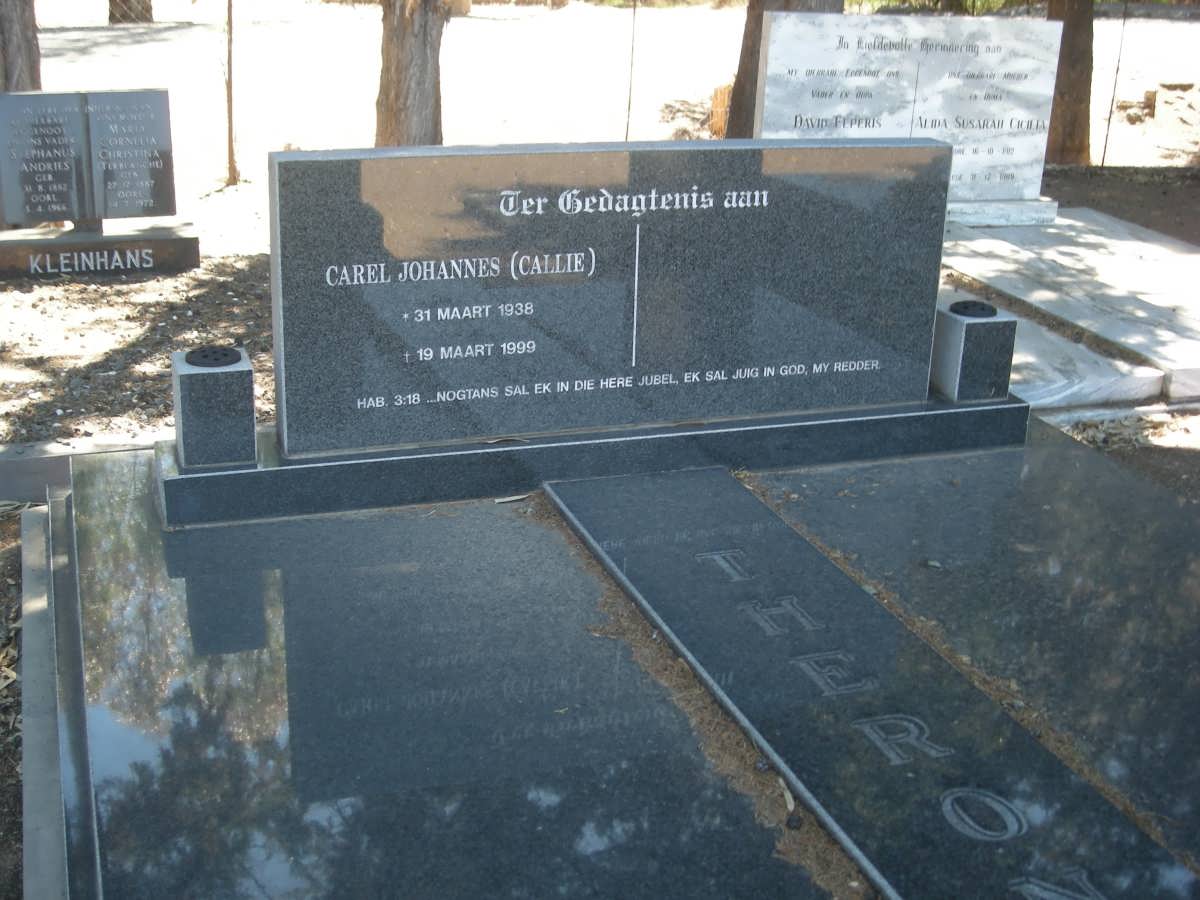 THERON Carel Johannes 1938-1999
