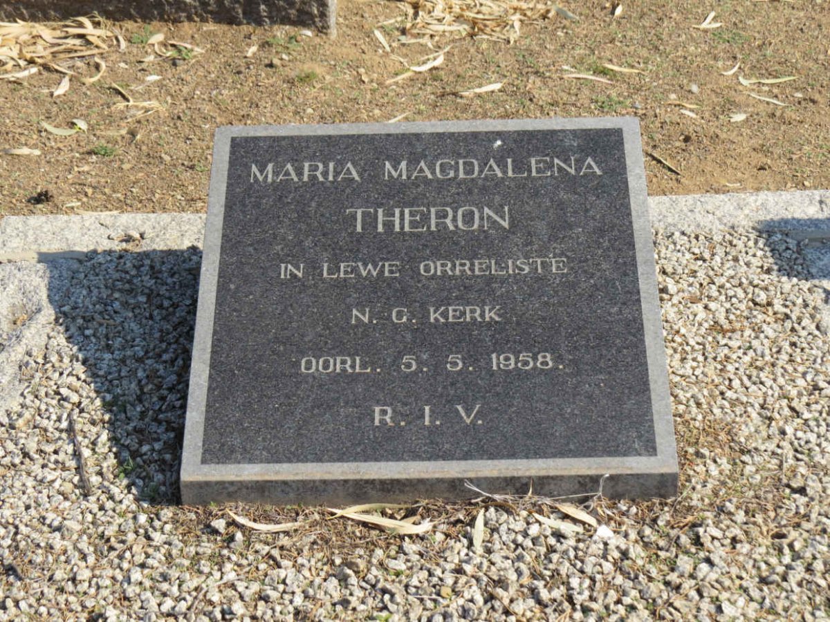 THERON Maria Magdalena -1958