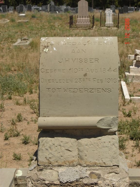 VISSER J.H. 1844-1916