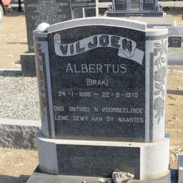 VILJOEN Albertus 1888-1970 &amp; Susan BUXMANN 1888-1966