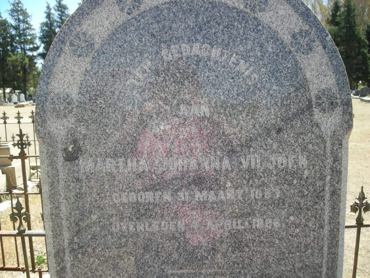 VILJOEN Martha Johanna 18?3-1886