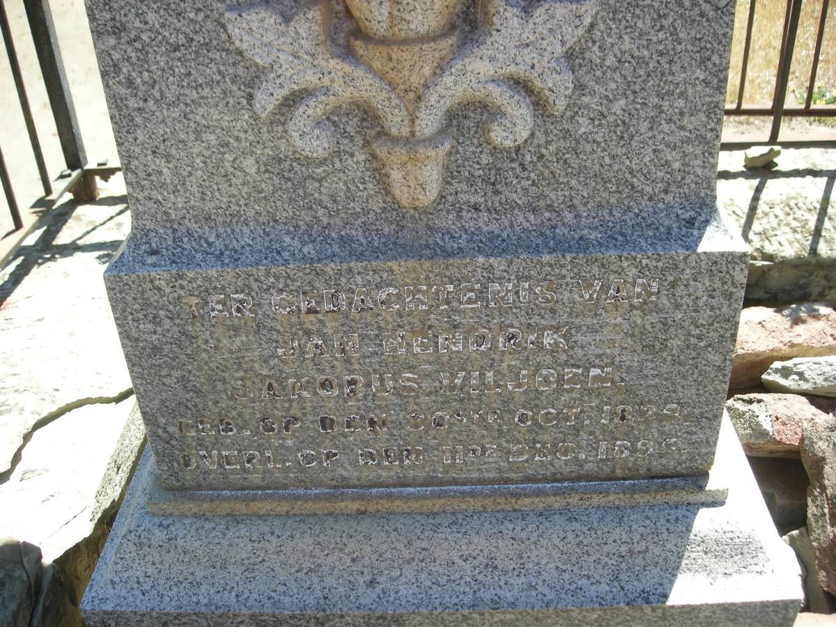 VILJOEN Jan Hendrik Jakobus 1829-1895