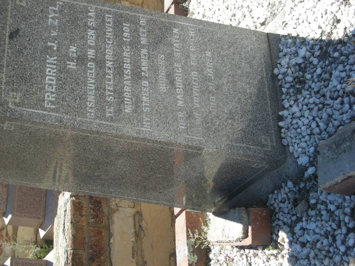 ZYL Fredrik, van -1901