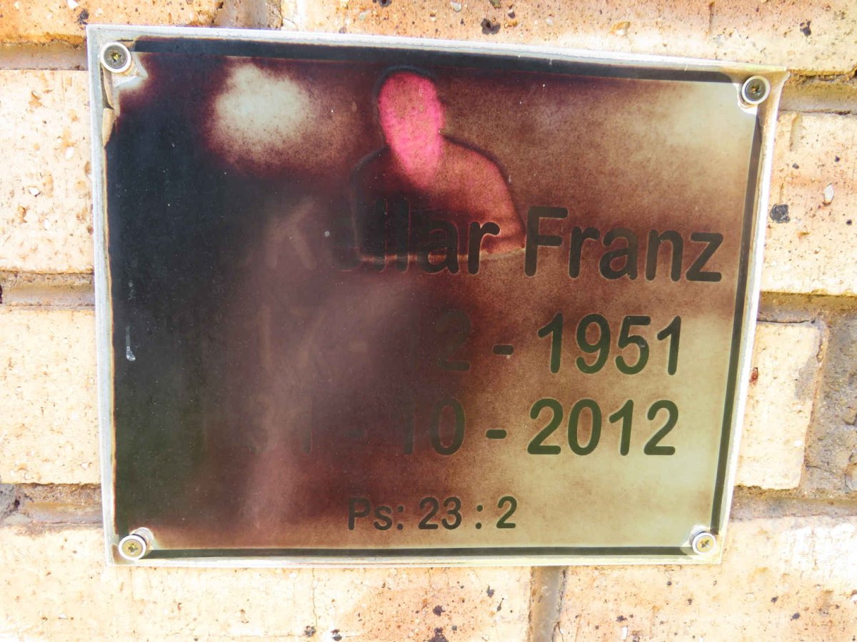 FRANZ Kellar 1951-2012