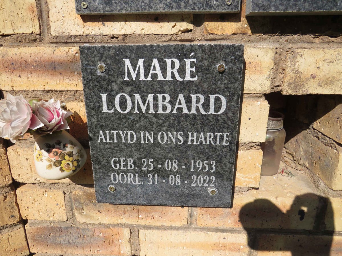 MARE Lombard 1953-2022