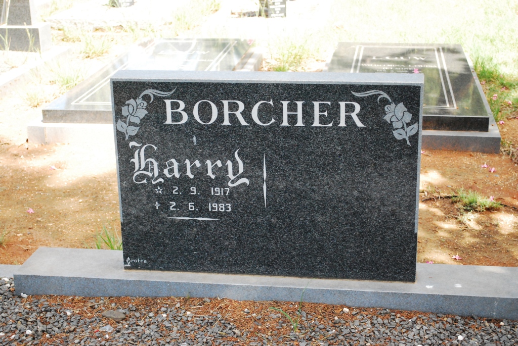 BORCHER Harry 1917-1983
