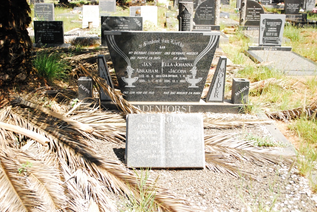BADENHORST :: SNYMAN :: LE ROUX