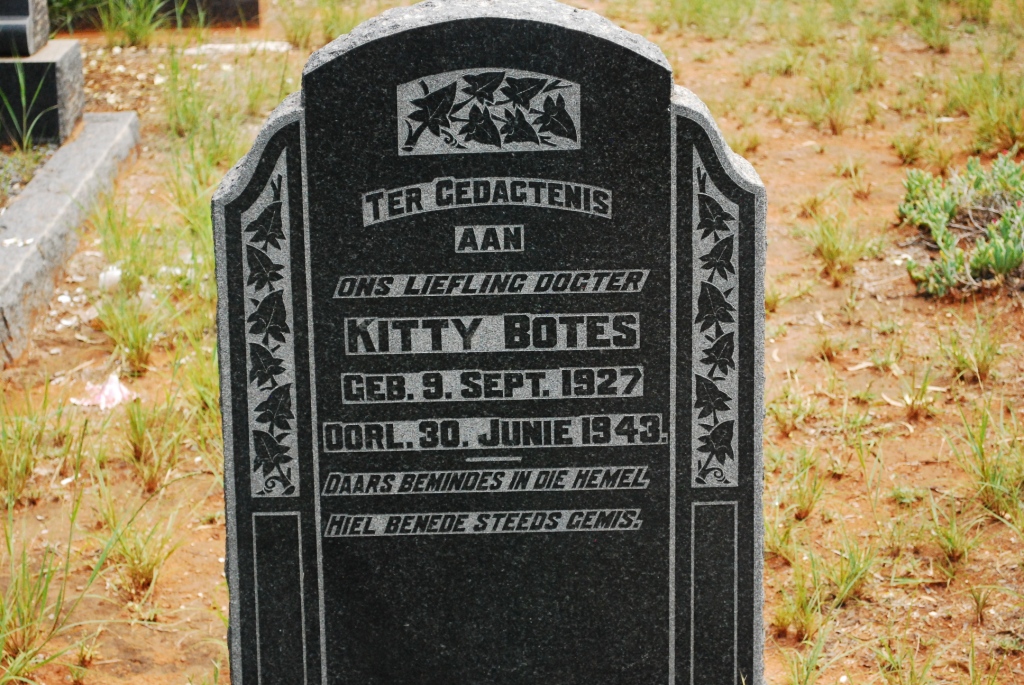 BOTES Kitty 1927-1943