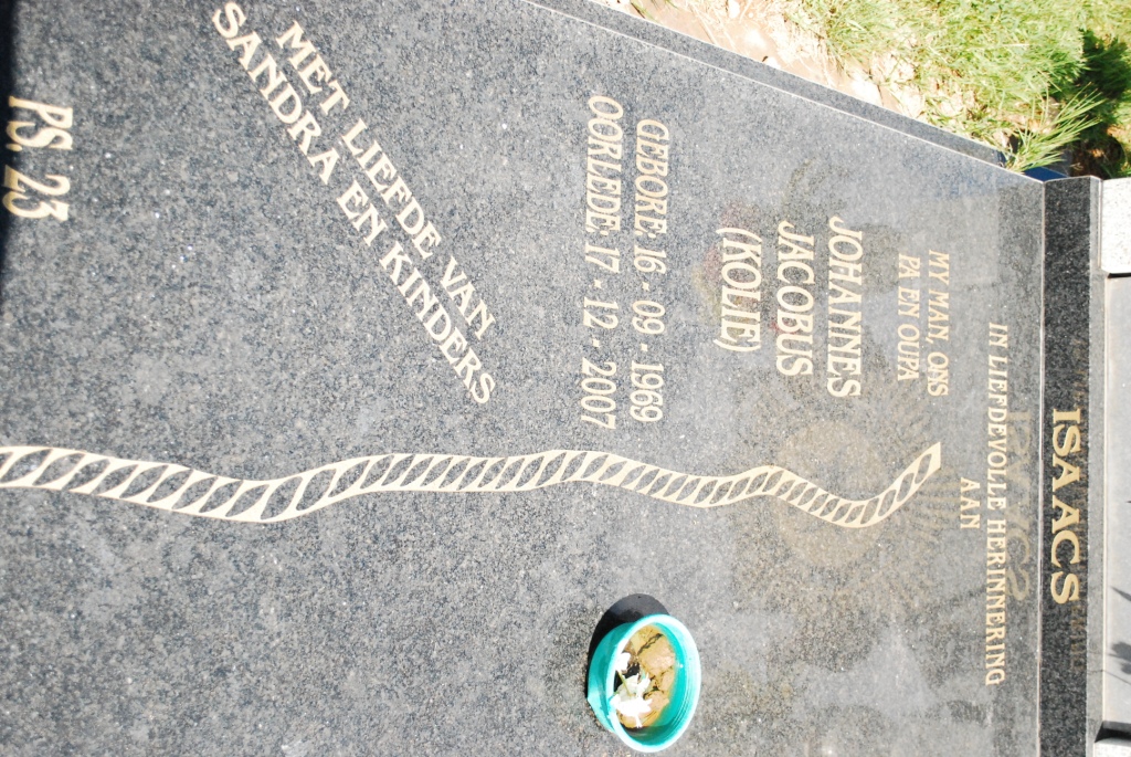 ISAACS Johannes Jacobus 1969-2007