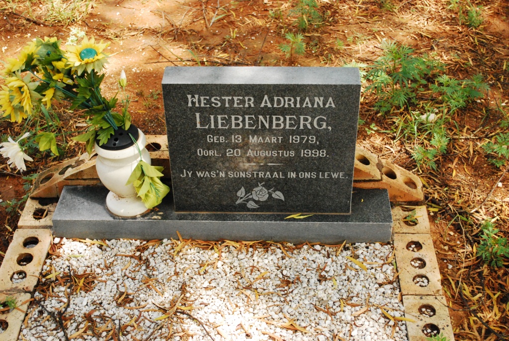 LIEBENBERG Hester Adriana 1979-1998