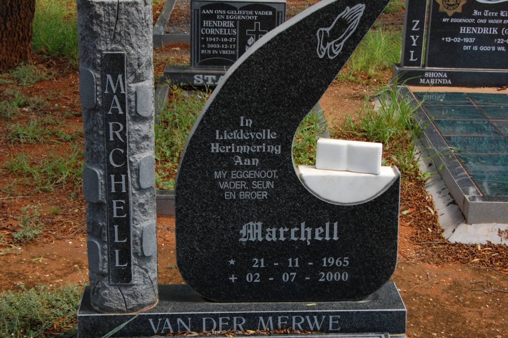 MERWE Marchell, van der 1965-2000