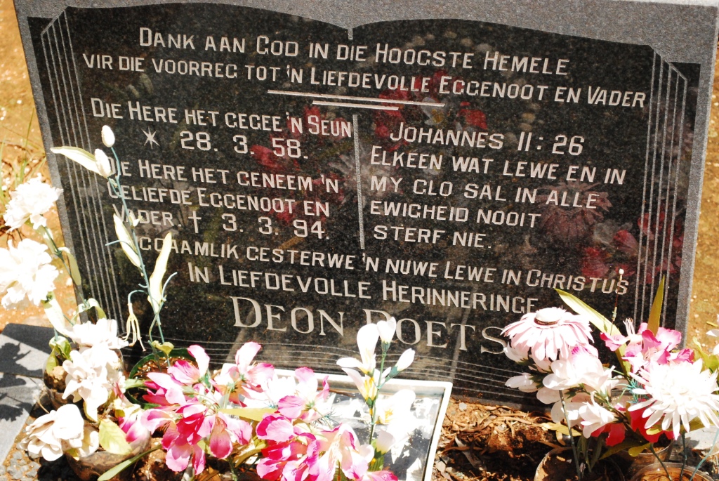 ROETS Deon 1958-1994