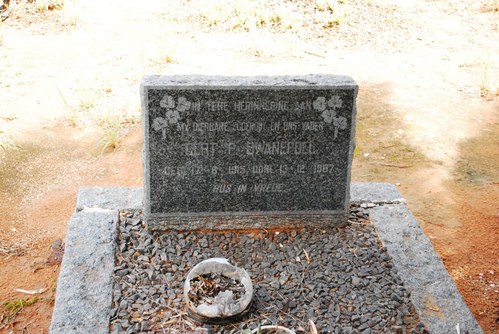 SWANEPOEL Gert P. 1915-1987