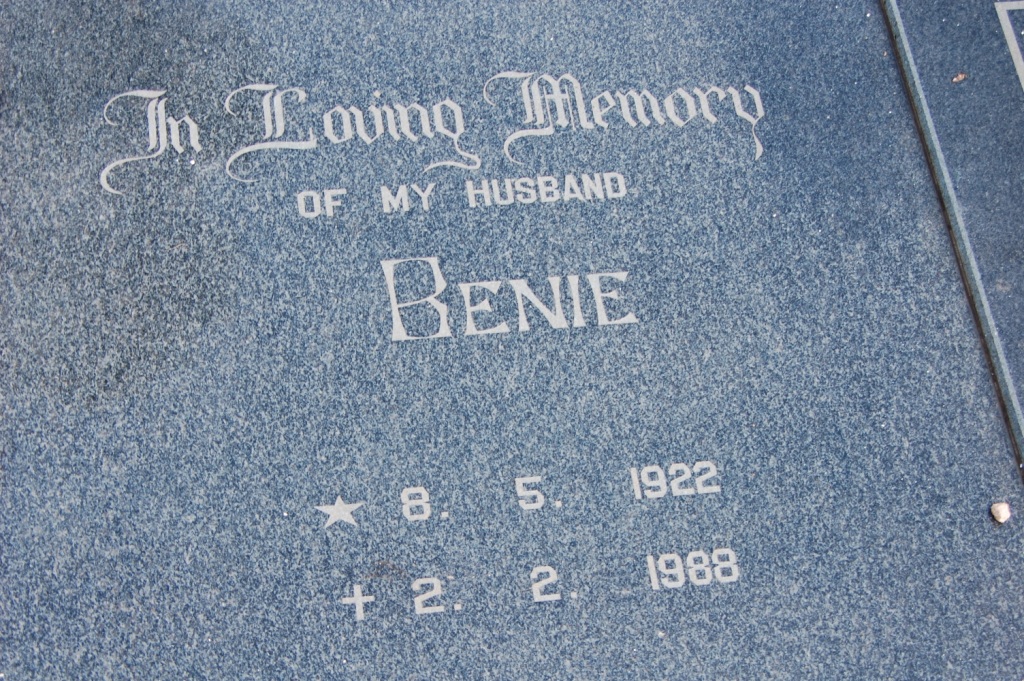 SICKLES Benie 1922-1988