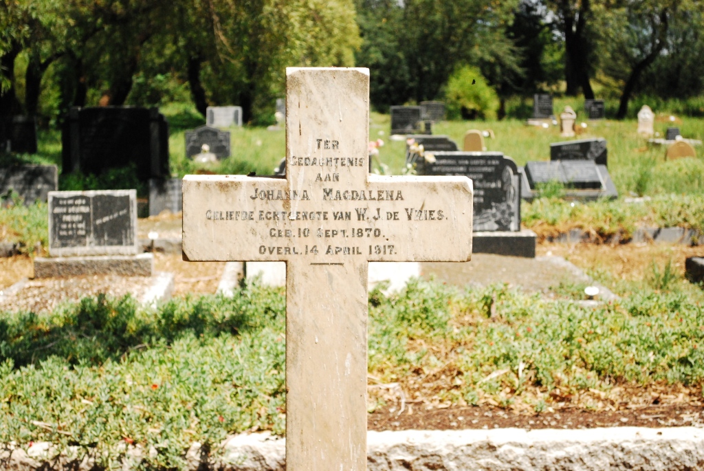 VRIES Johanna Magdalena, de 1870-1917