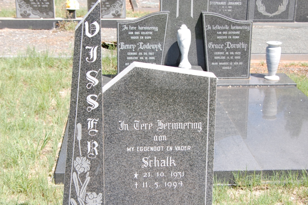 VISSER Schalk 1931-1994