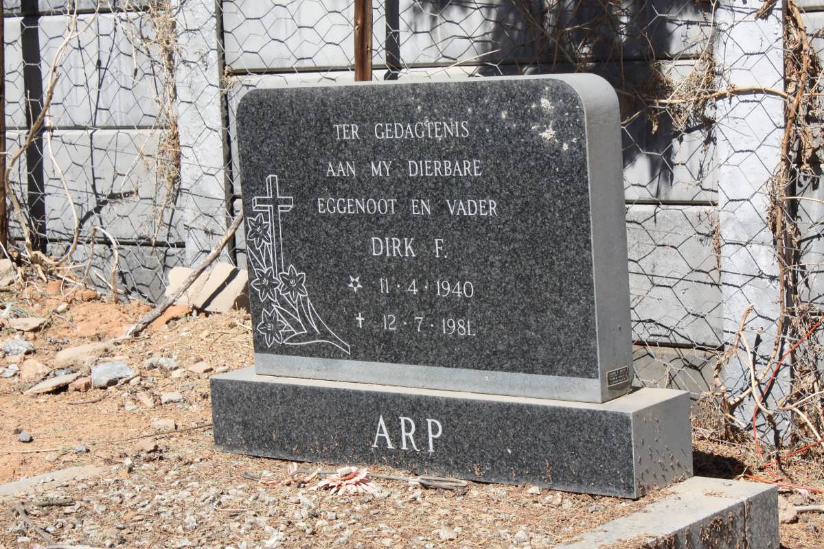 ARP Dirk F. 1940-1981