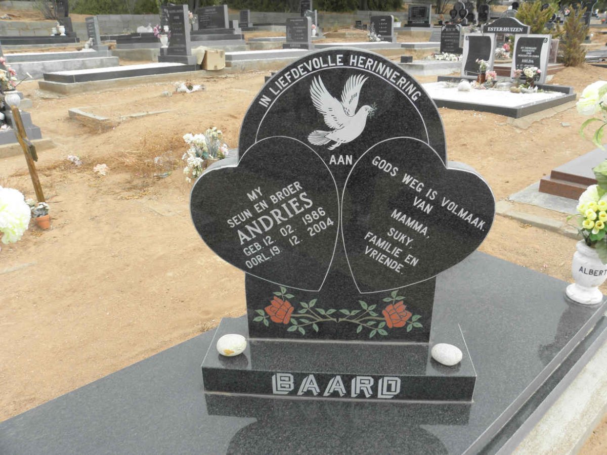 BAARD Andries 1986-2004