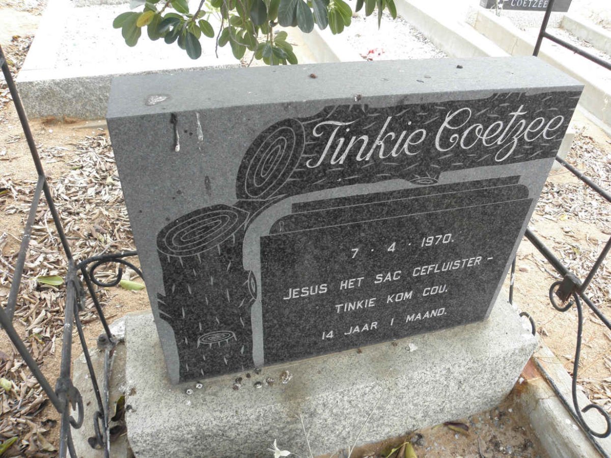 COETZEE Tinkie -1970