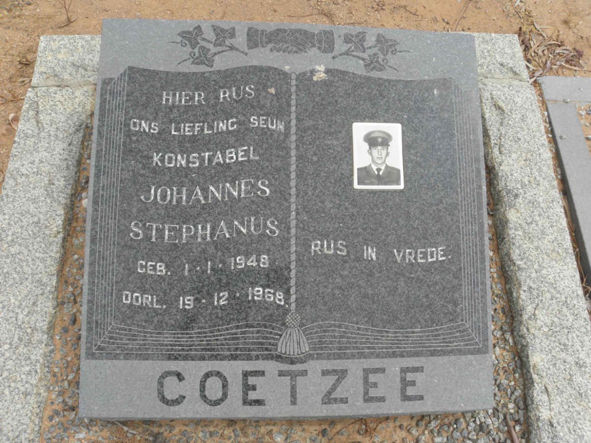 COETZEE Johannes Stephanus 1948-1968