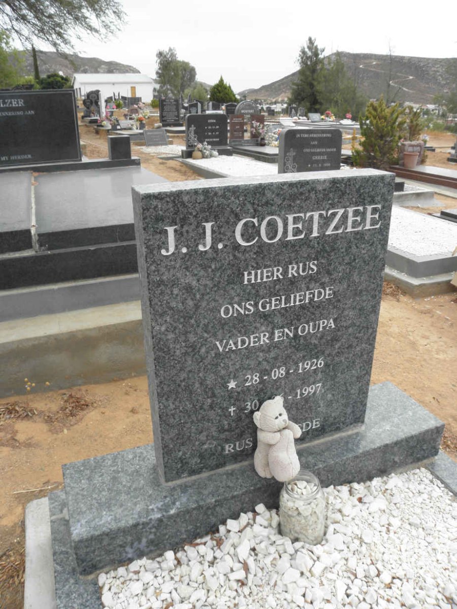 COETZEE J.J. 1926-1997