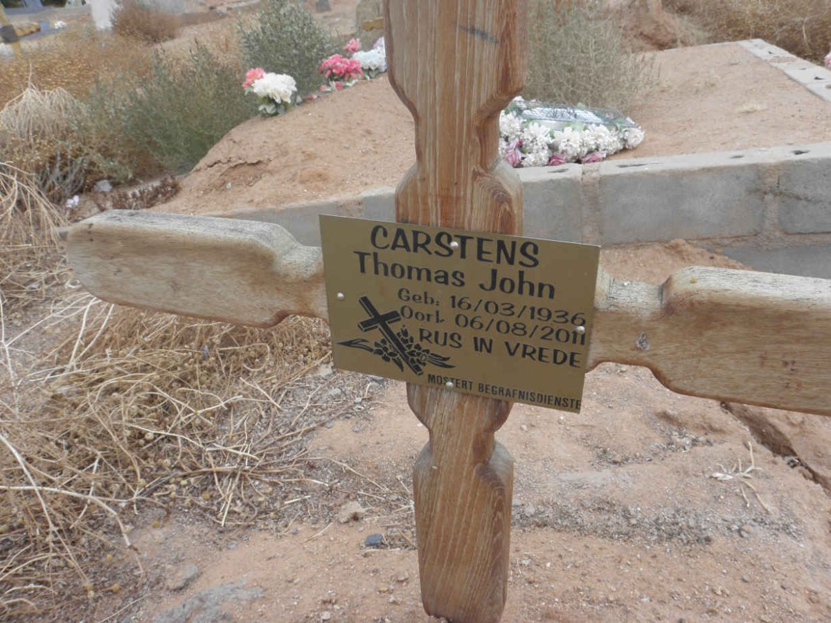 CARSTENS Thomas John 1936-2011