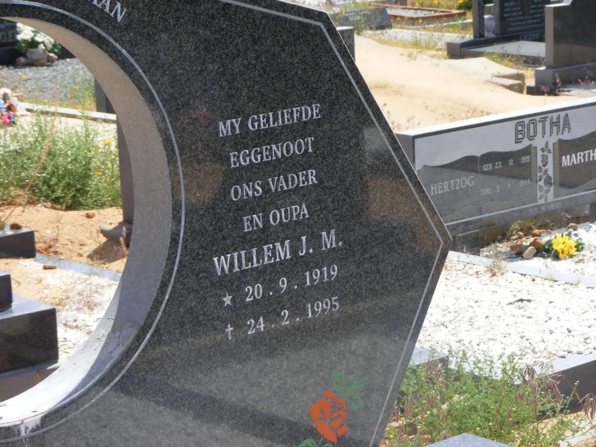 COETZEE Willem J.M. 1919-1995