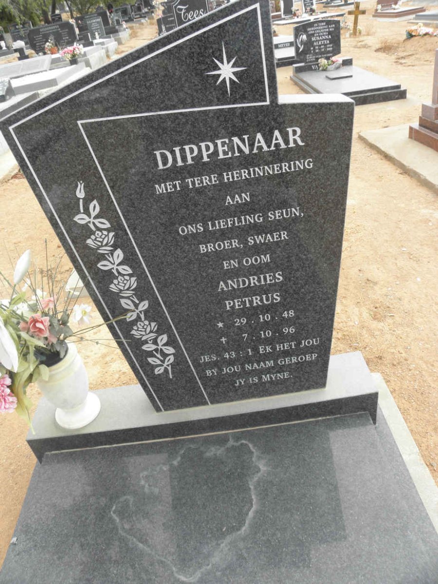 DIPPENAAR Andries Petrus 1948-1996