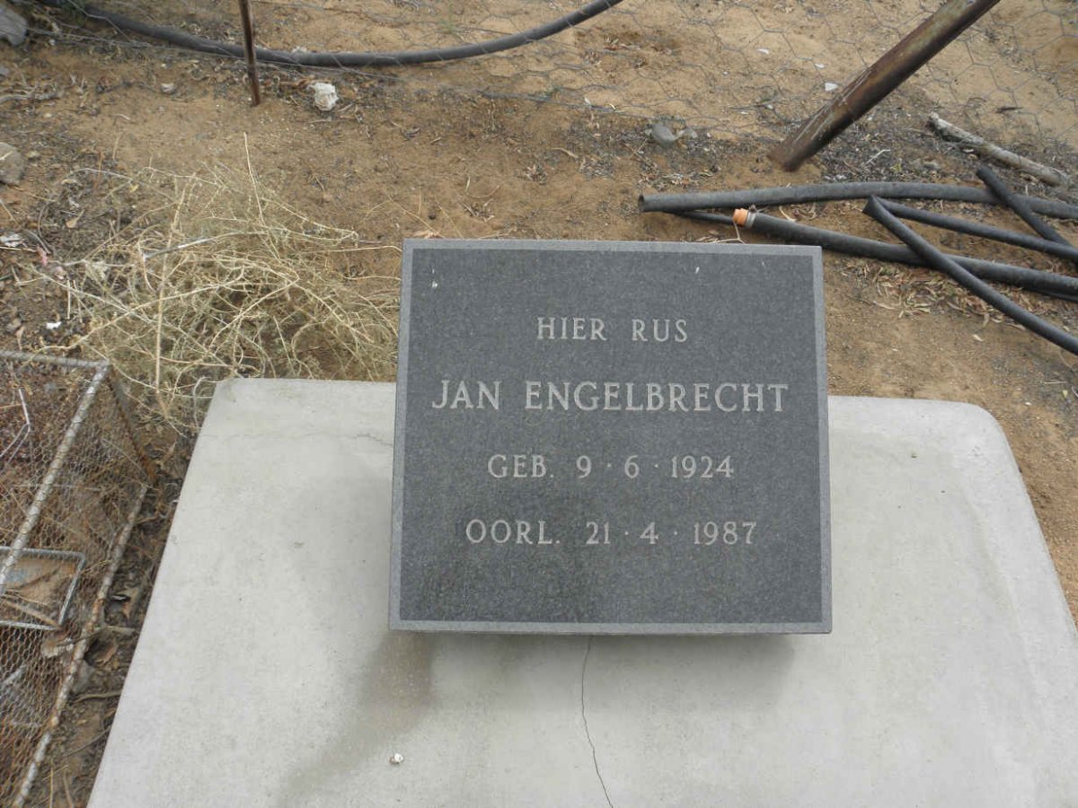 ENGELBRECHT Jan 1924-1987